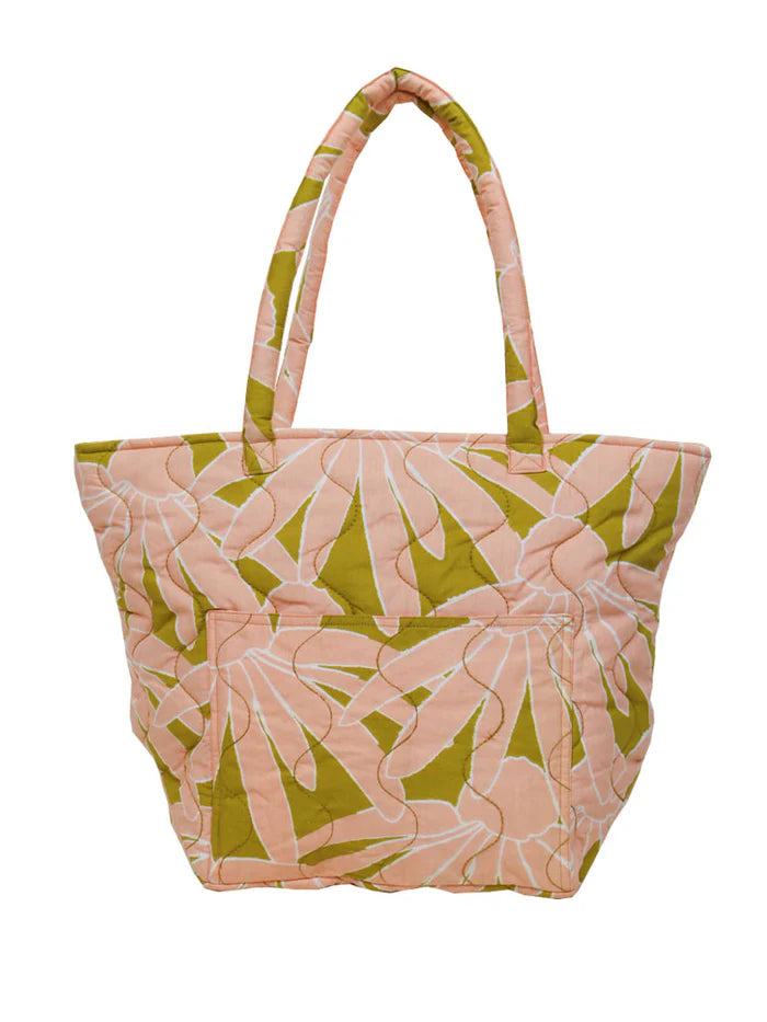 Mosey Me Margarita Quilted Bag - Peach