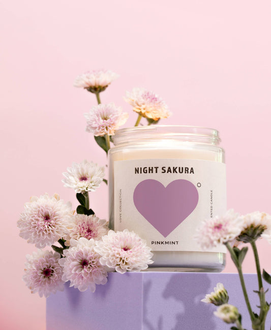 Night Sakura Soy Candle