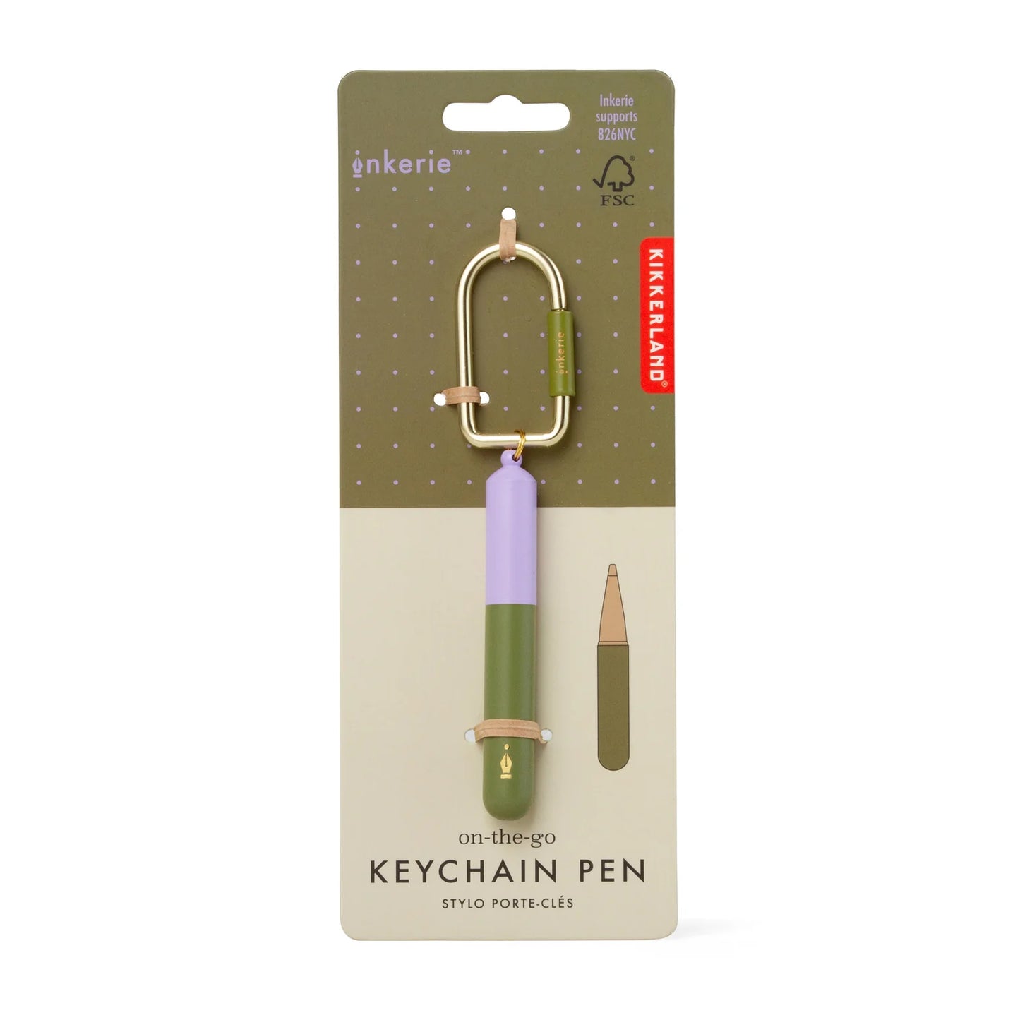 On-the-Go Keychain Pen