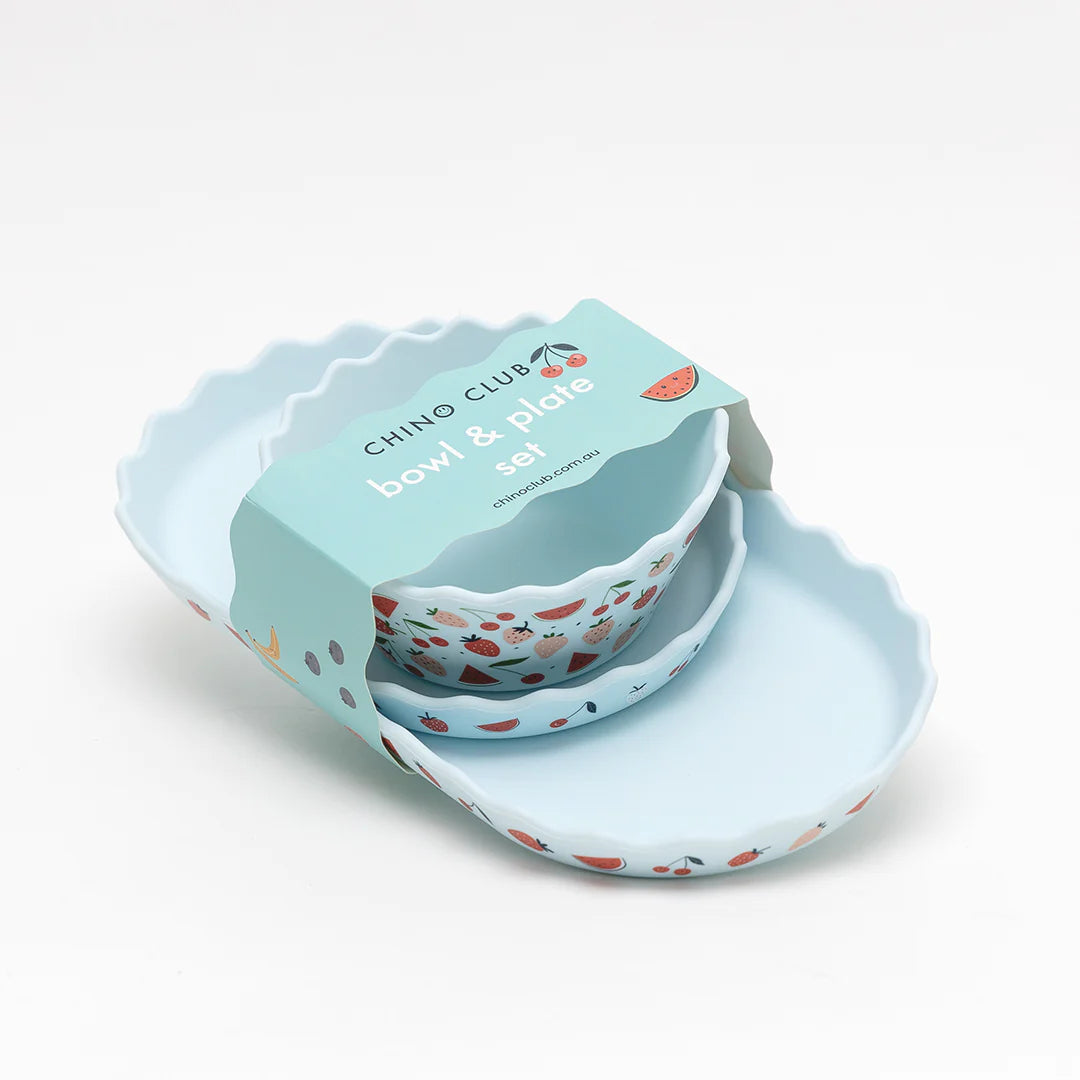 Silicone Bowl and  Plate set
