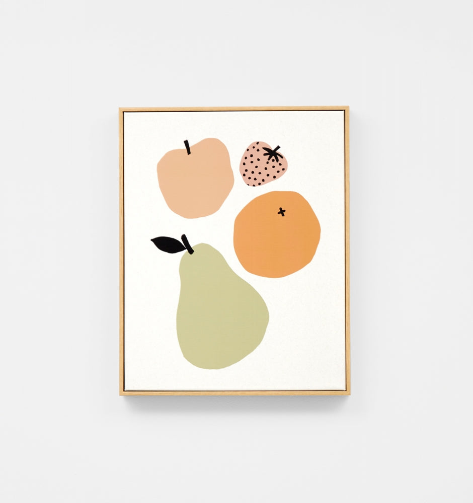 Bold Fruit Framed