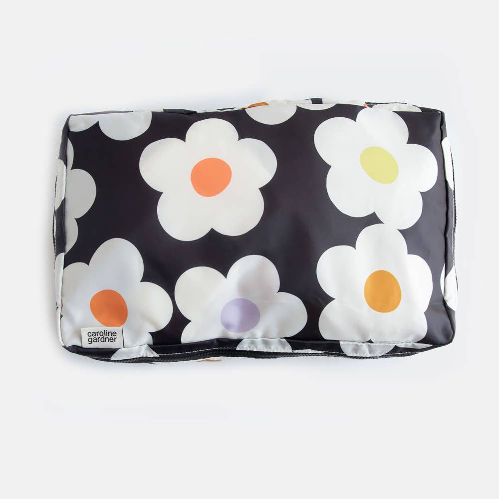Multi Flower/Check Set Of 3 Packing Cubes