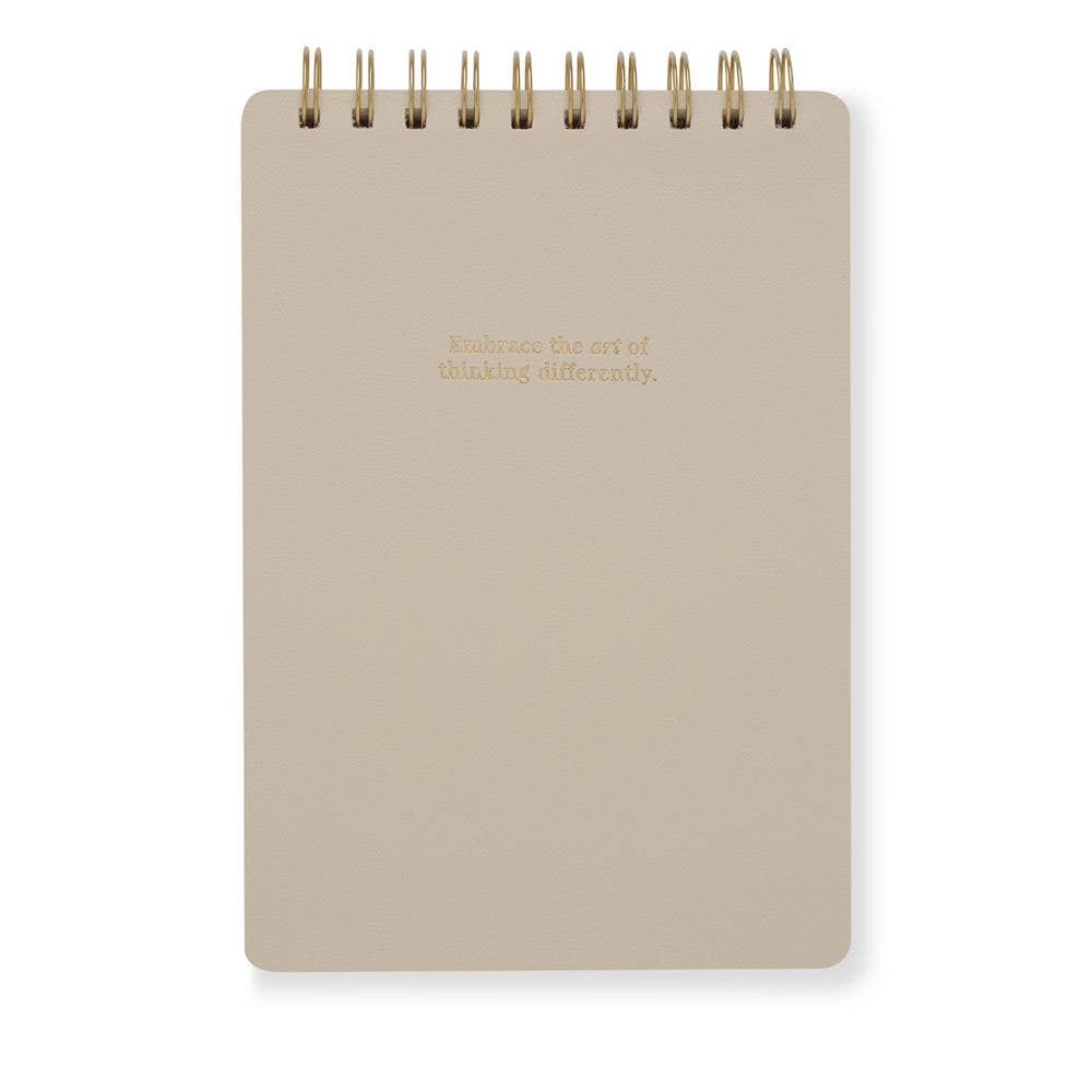 LH Agenda Notepad - Stone (Dot-lined) - Creativity