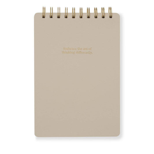 LH Agenda Notepad - Stone (Dot-lined) - Creativity