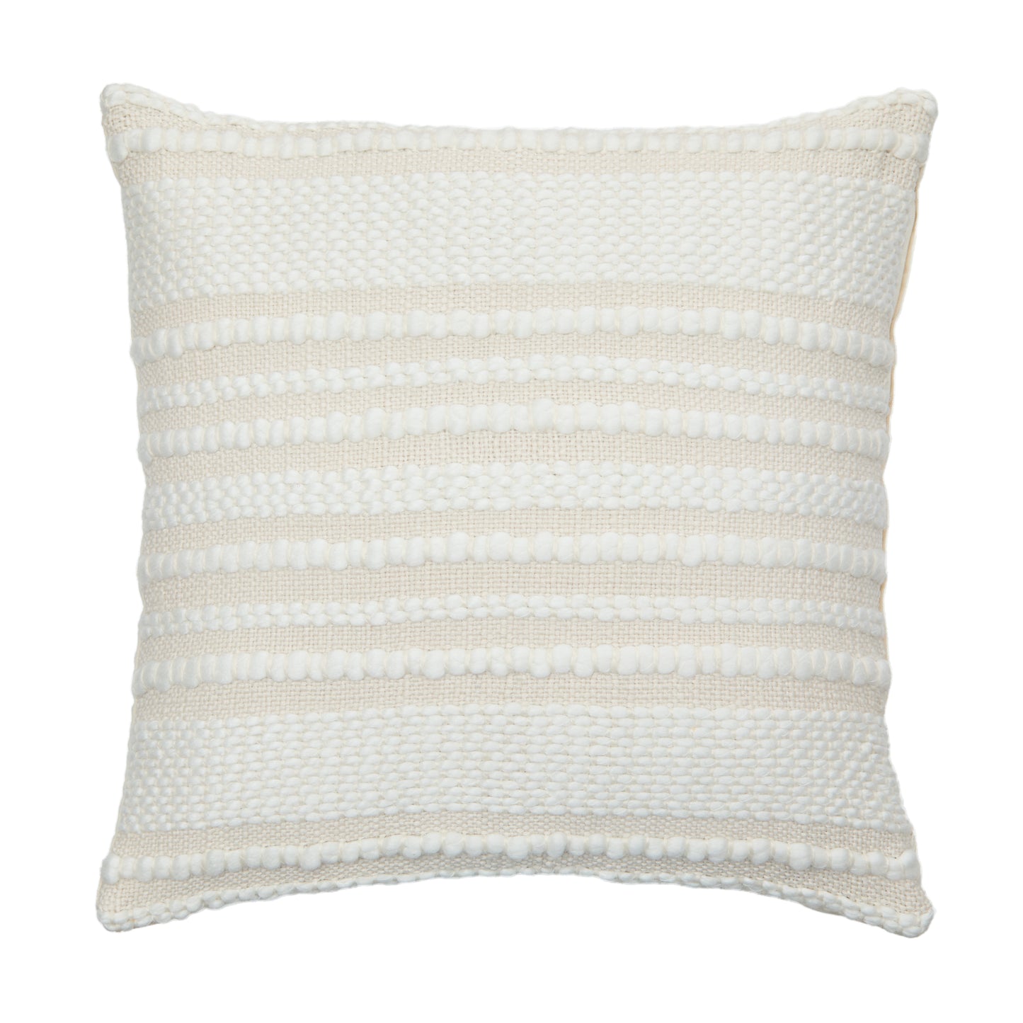 Amalfi Kelly Cushion Ivory and Sage 10x50x50cm