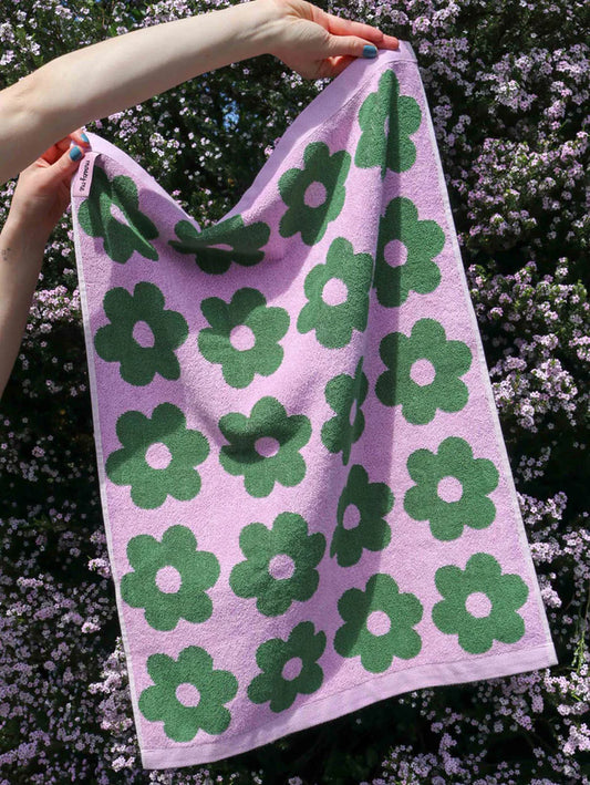 Mosey Me - Flowerbed Hand Towel