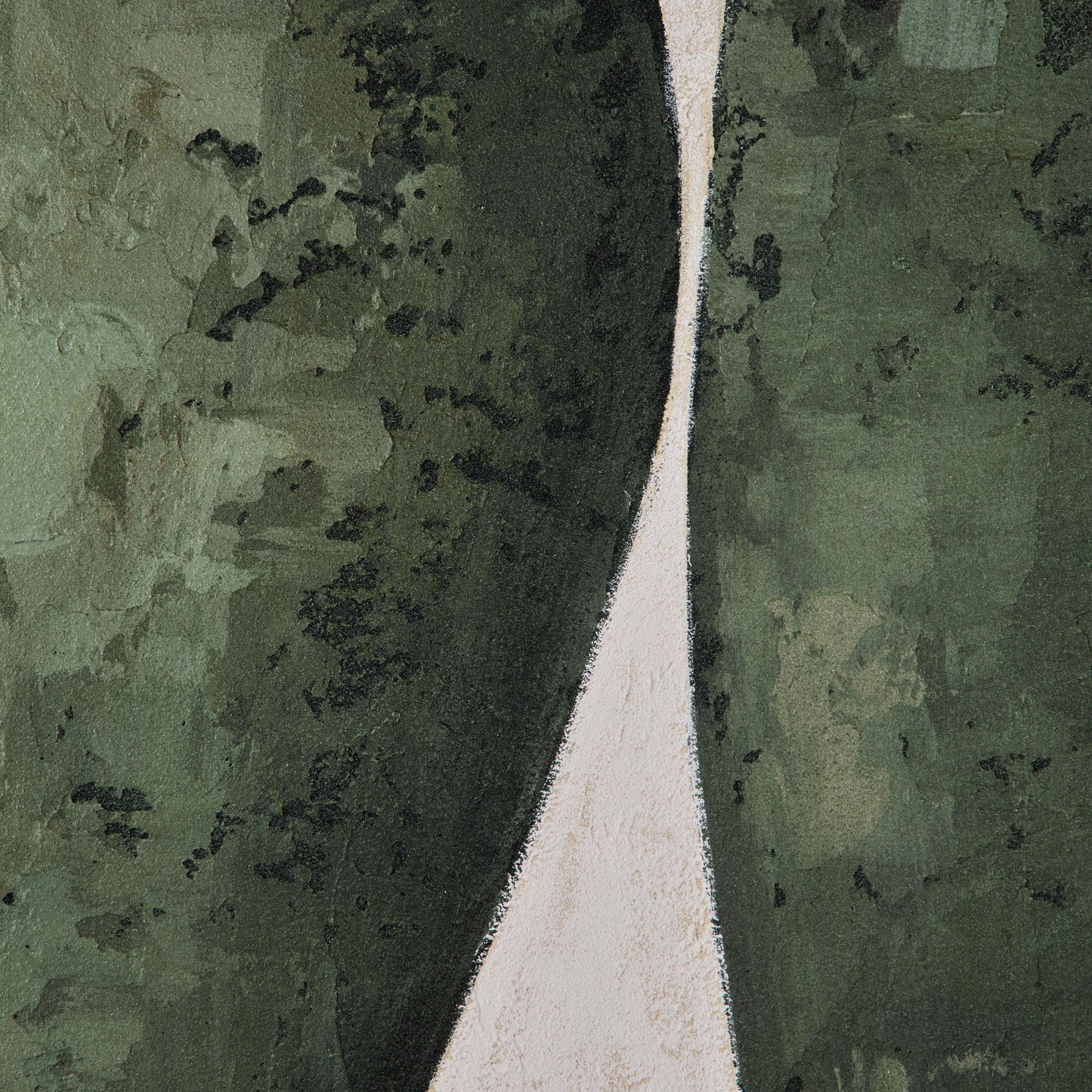 Verant Stones Wall Art Green & White