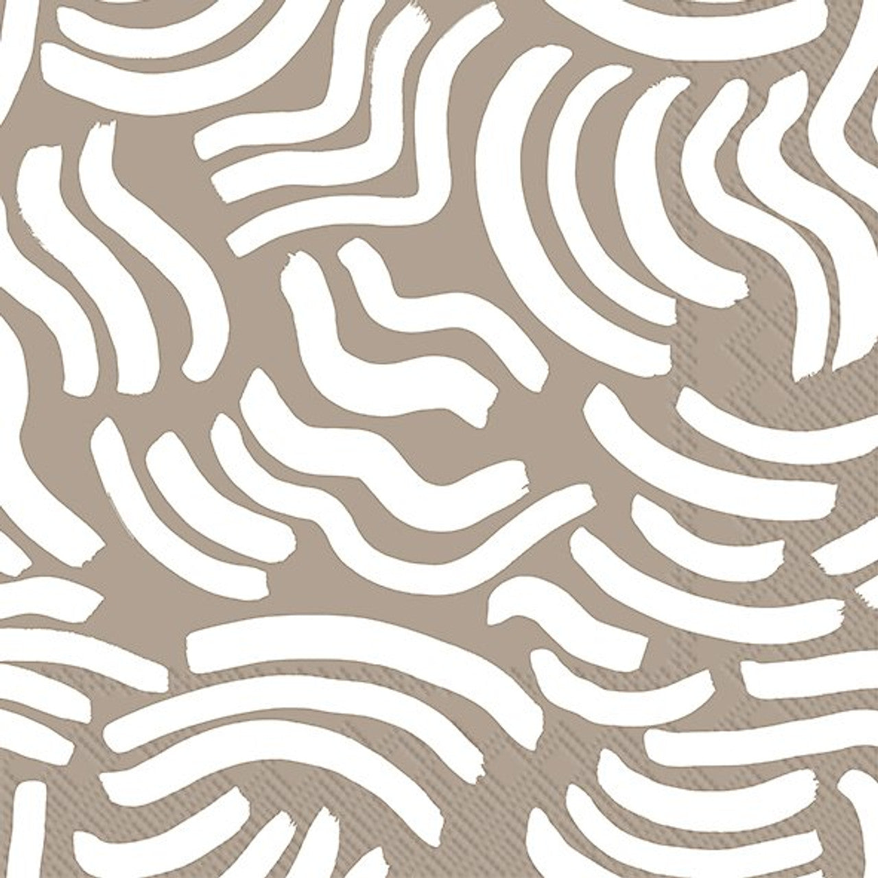 Marimekko - Hyraily Taupe White napkins