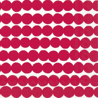 Marimekko - Rasymatto Red napkins