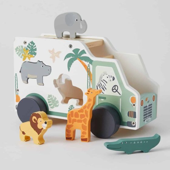 Kids Education Toy Animal Truck