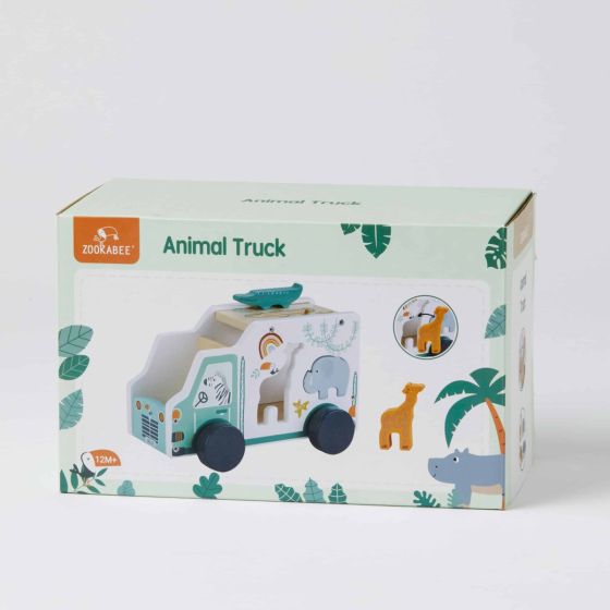 Kids Education Toy Animal Truck