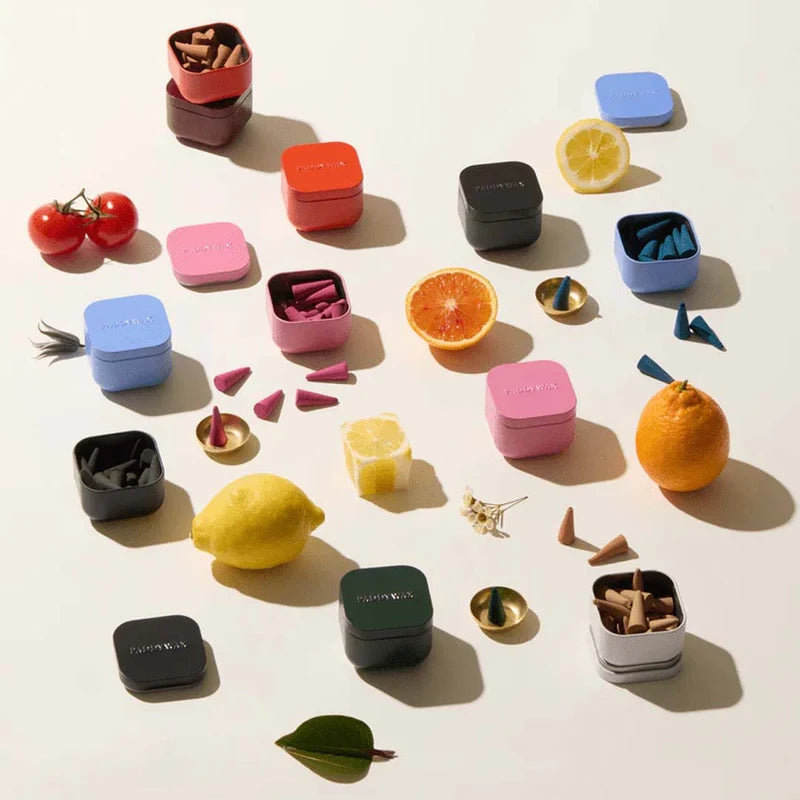 Incense Cones + Holder