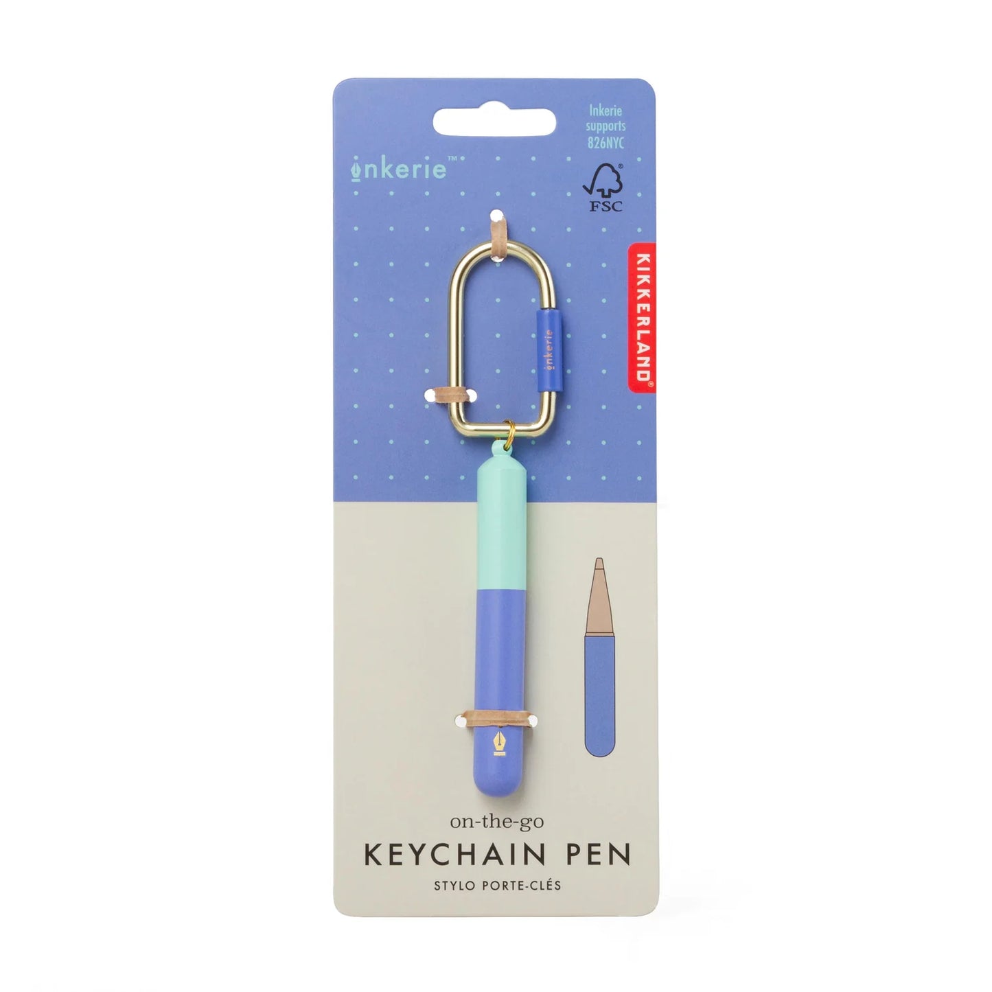 On-the-Go Keychain Pen