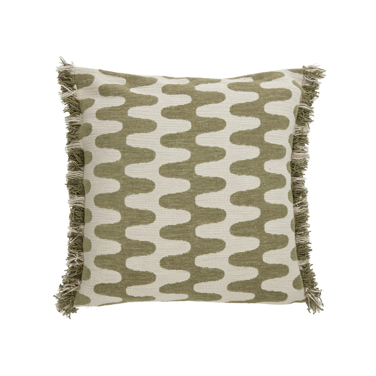 Academy Nash Abstract Cushion Green Regular