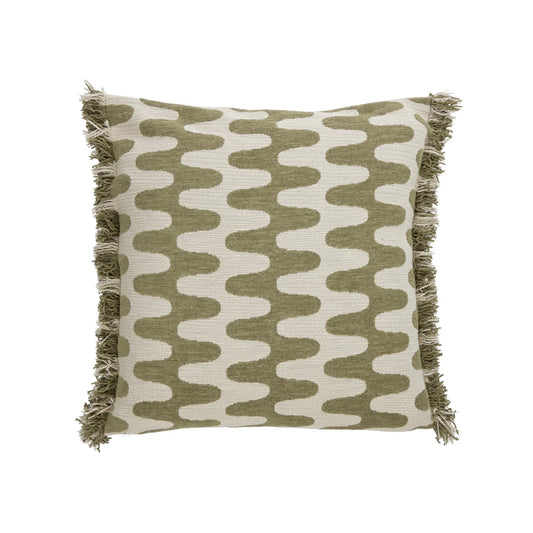 Academy Nash Abstract Cushion Green Regular
